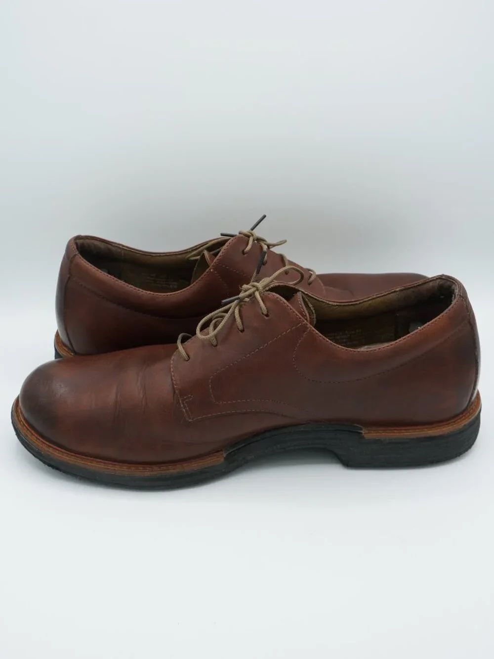 Dansko Brown Leather Lace-Up Oxford Casual Shoes Men's Size 46 (US 12.5-13)